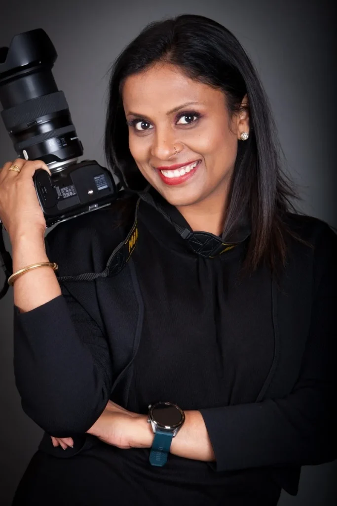 Portrait of Ruchika Jain, wedding photographer in Wellington, New Zeland