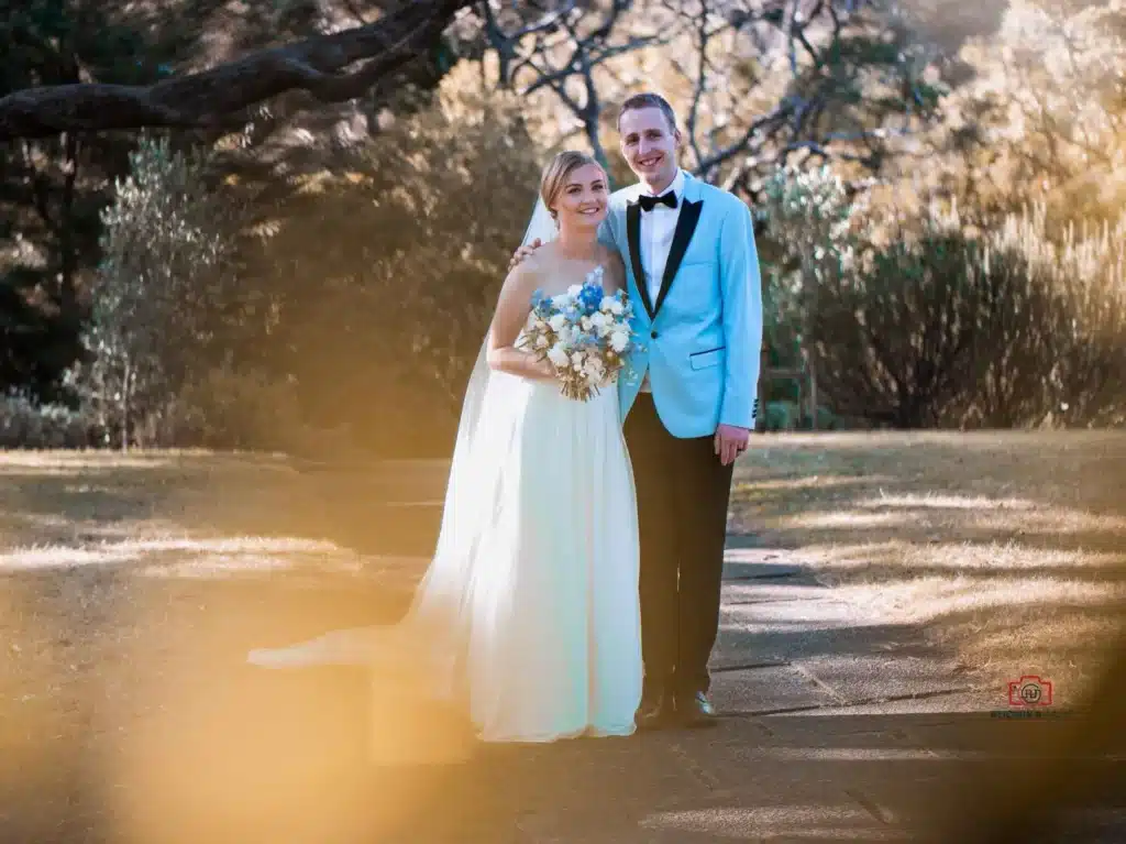 An outdoor wellington wedding photography in Wellington