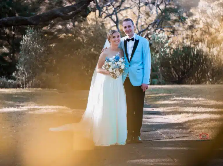 An outdoor wellington wedding photography in Wellington