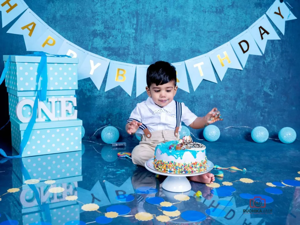 Cake Smash and Splash Photography: Celebrating the Sweetness of First Birthdays