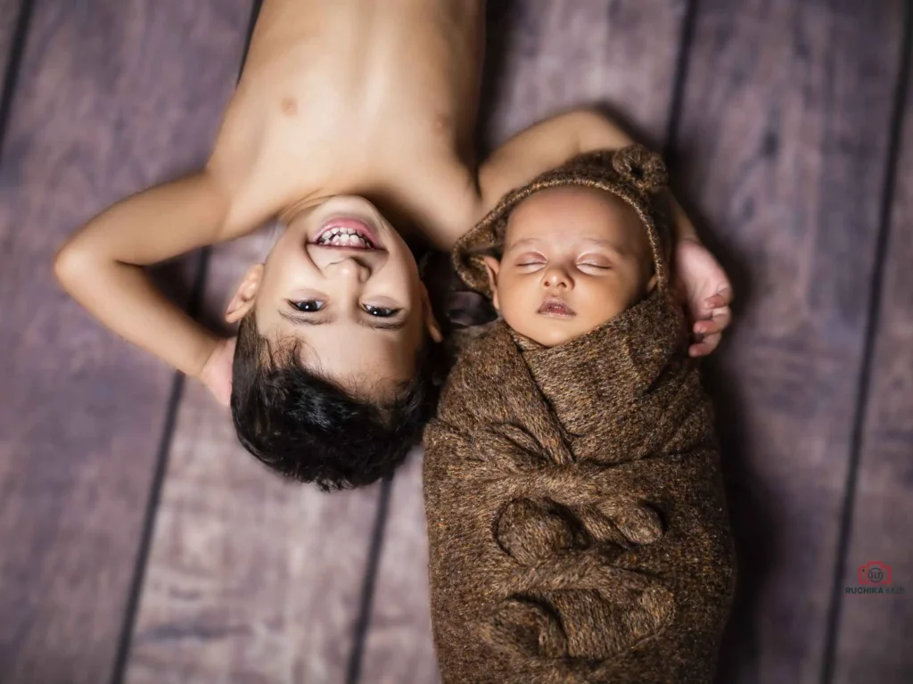 Capture precious moments with newborn portraits nearby