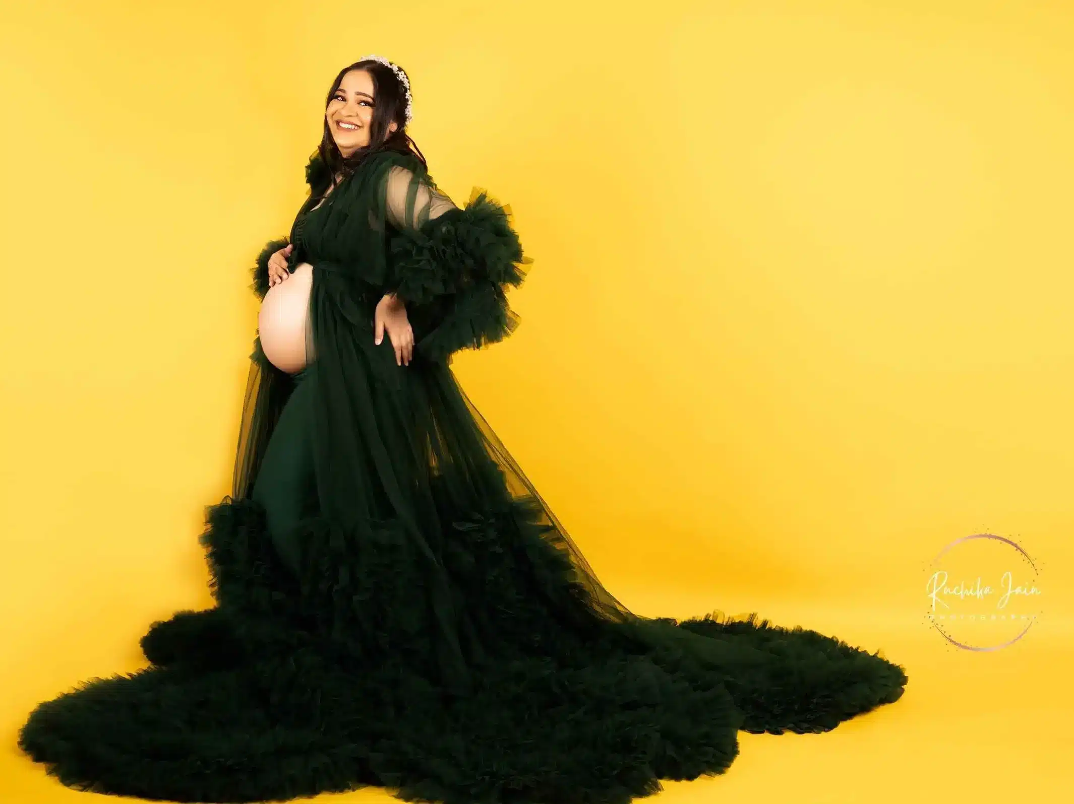 Cherishing the anticipation of a new arrival with a maternity shoot photographer