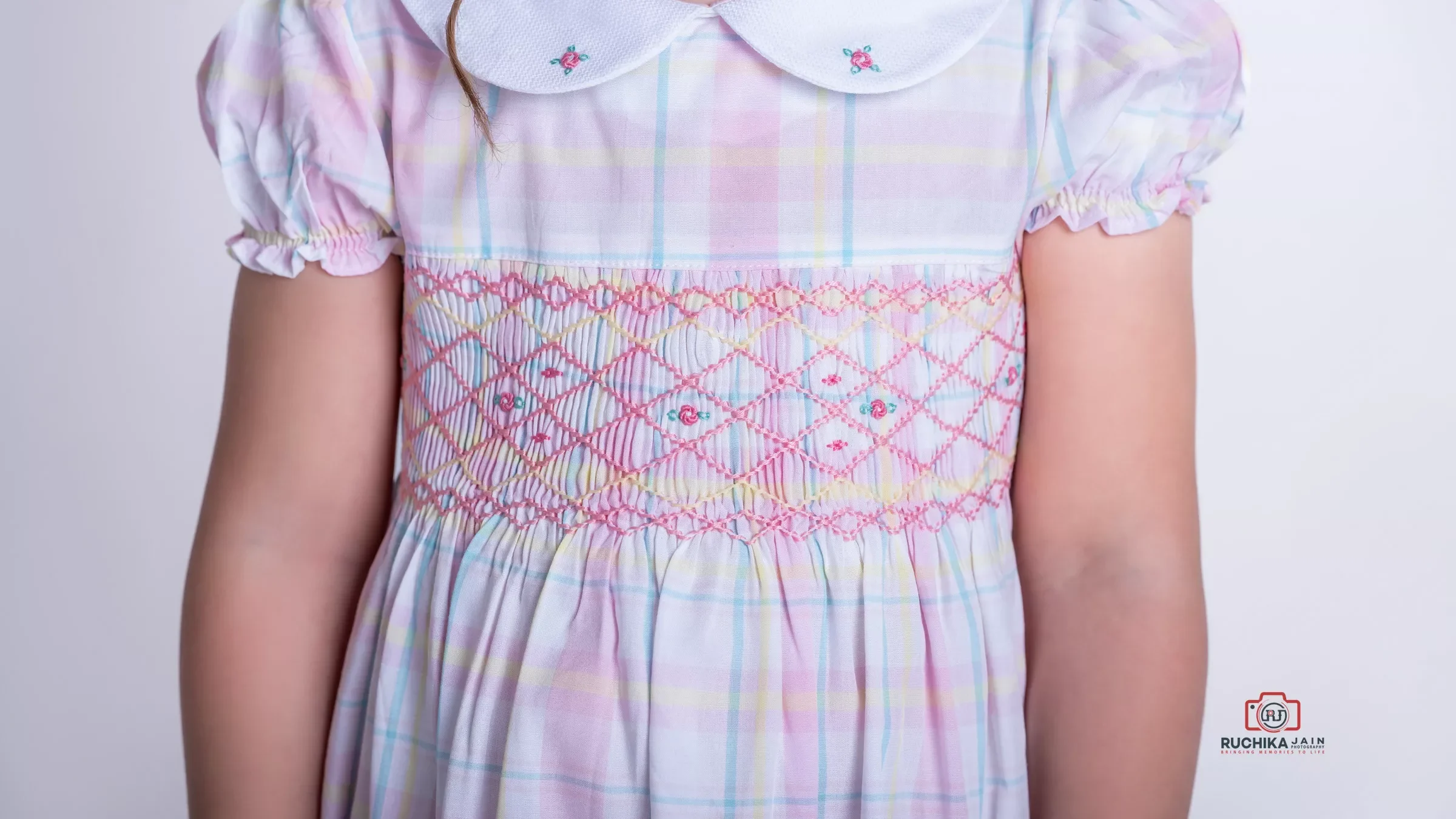 Exquisite Little Girl's Dress: A Captivating Commercial Clothing Photography by Ruchika Jain