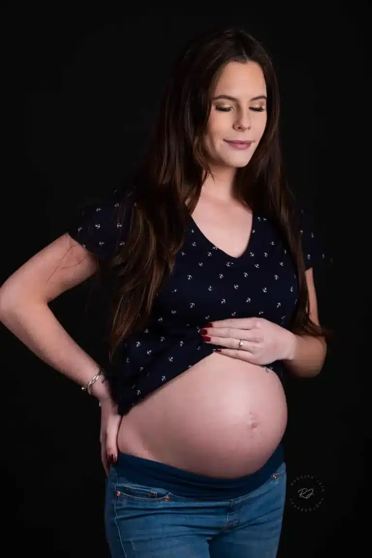 Maternity photographer expertly capturing the essence of motherhood