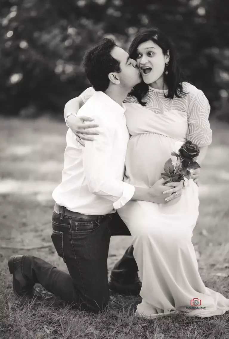 Maternity photography session showcasing the beauty of pregnancy