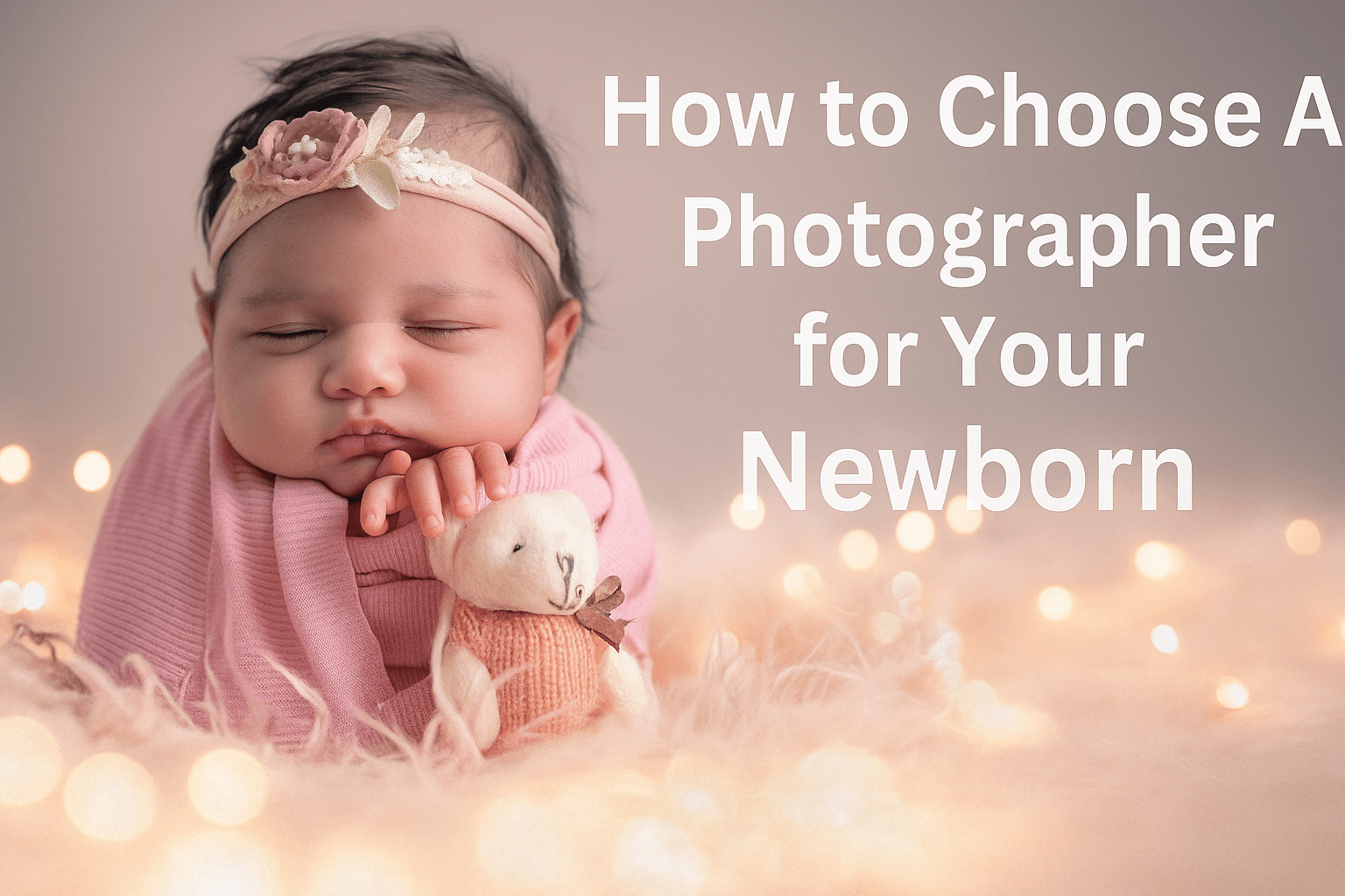 How to Choose a Photographer for Your Newborn